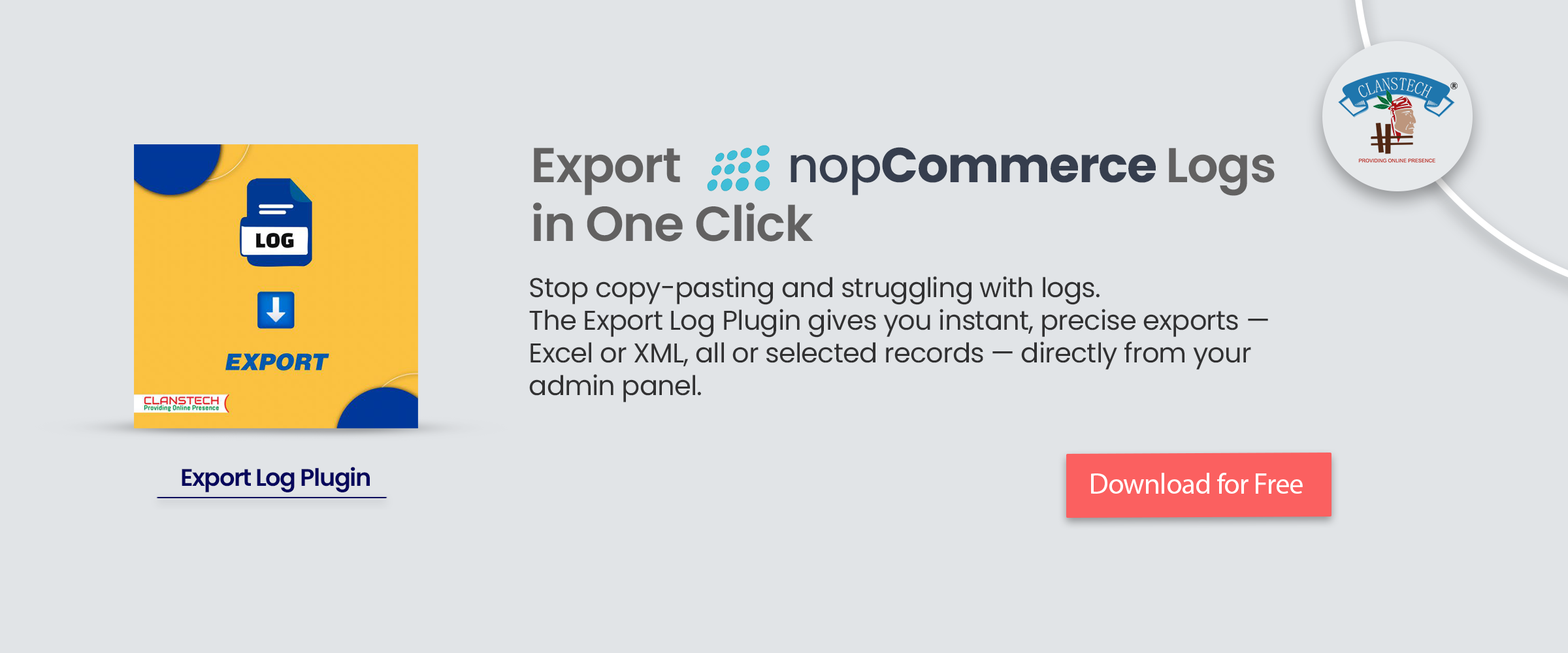 Export Log Plugin